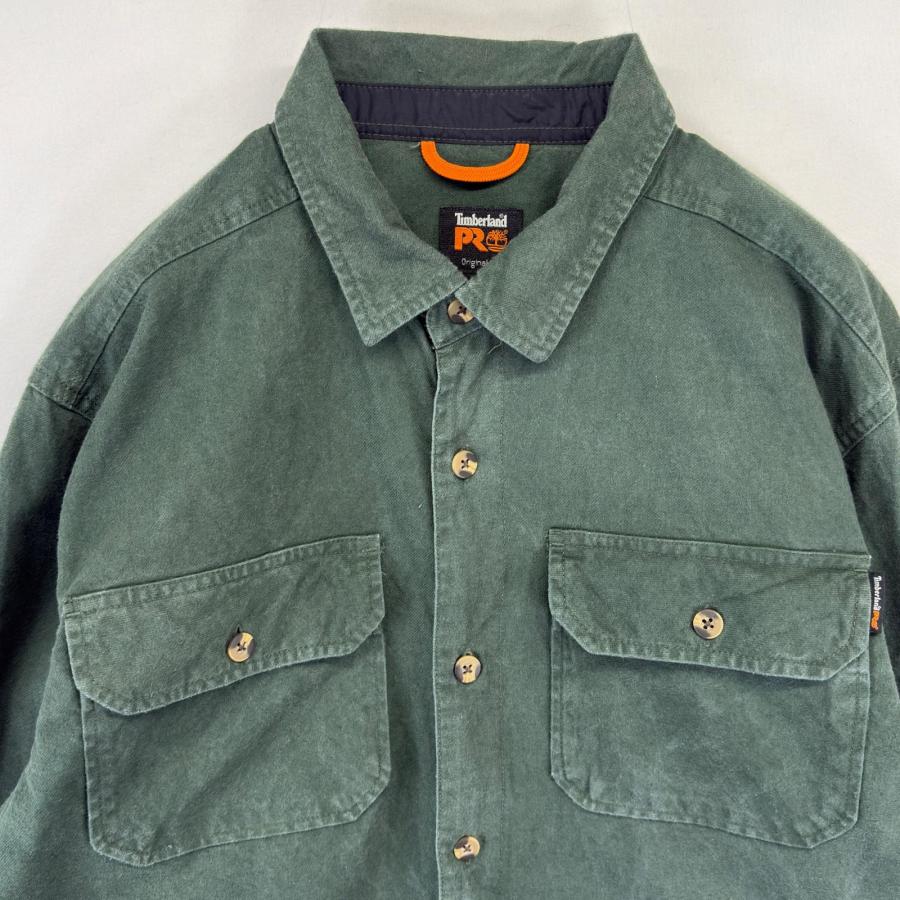 Timberland（ティンバーランド） 古着 デニムシャツジャケット ワーク