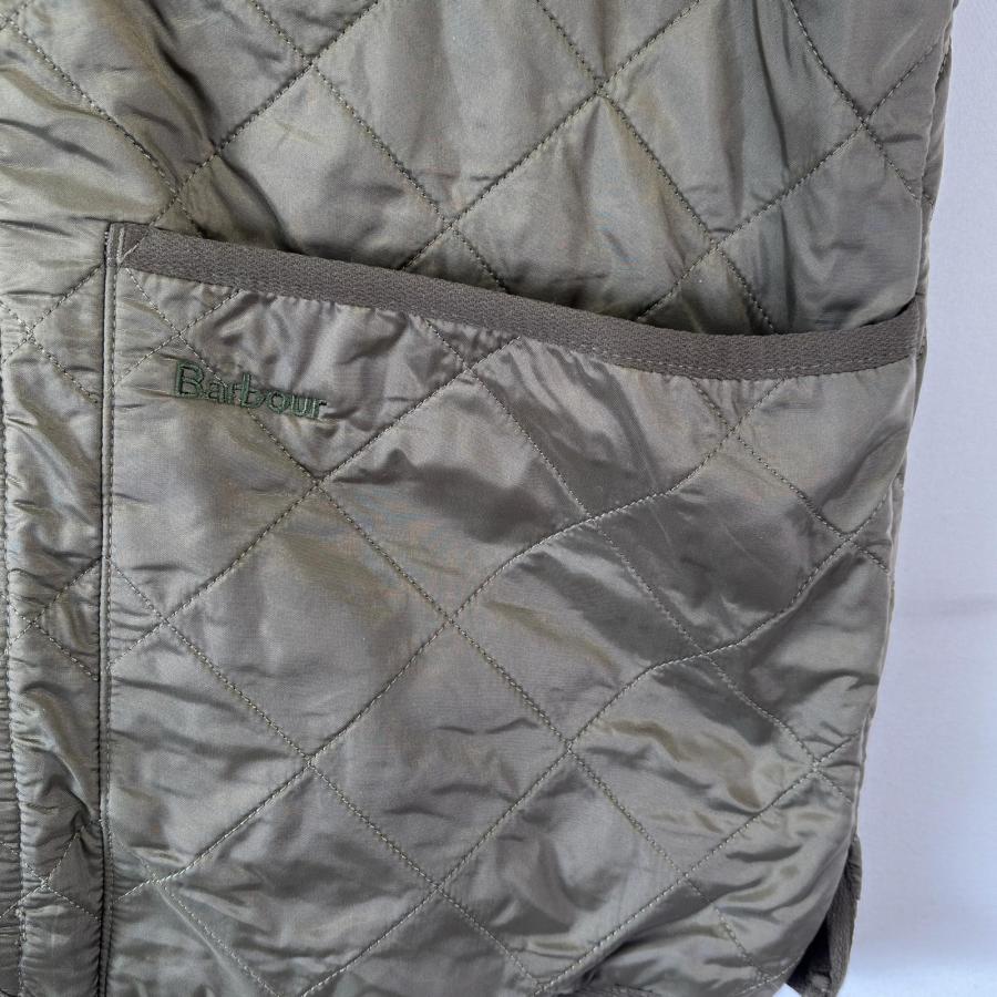 古着 バブアー Barbour ベスト キルティングベスト リバーシブル