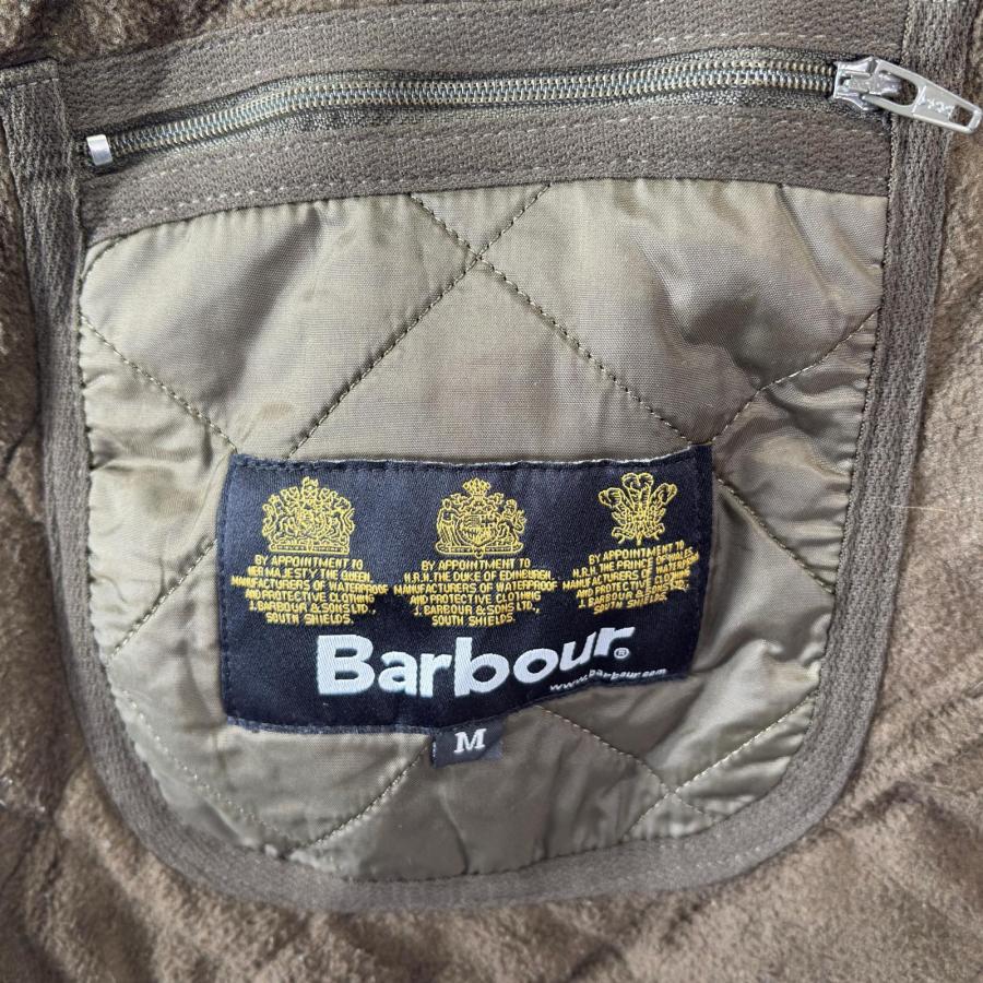 古着 バブアー Barbour ベスト キルティングベスト リバーシブル