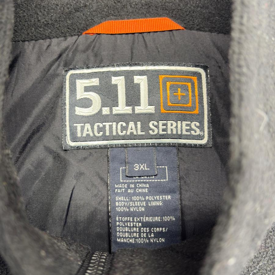 古着 5.11 TACTICAL SERIES フリースジャケット 大きいサイズ