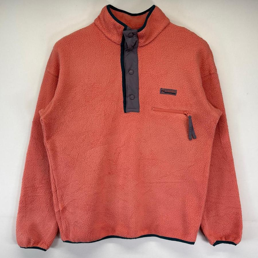 Columbia（コロンビア） 古着 スナップTフリースジャケット ハーフ 
