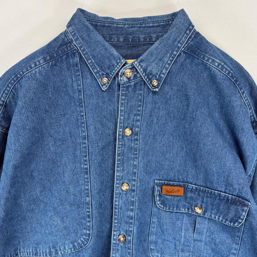 WOOLRICH（ウールリッチ） 古着 長袖シャツ デニムシャツ ボタンダウン