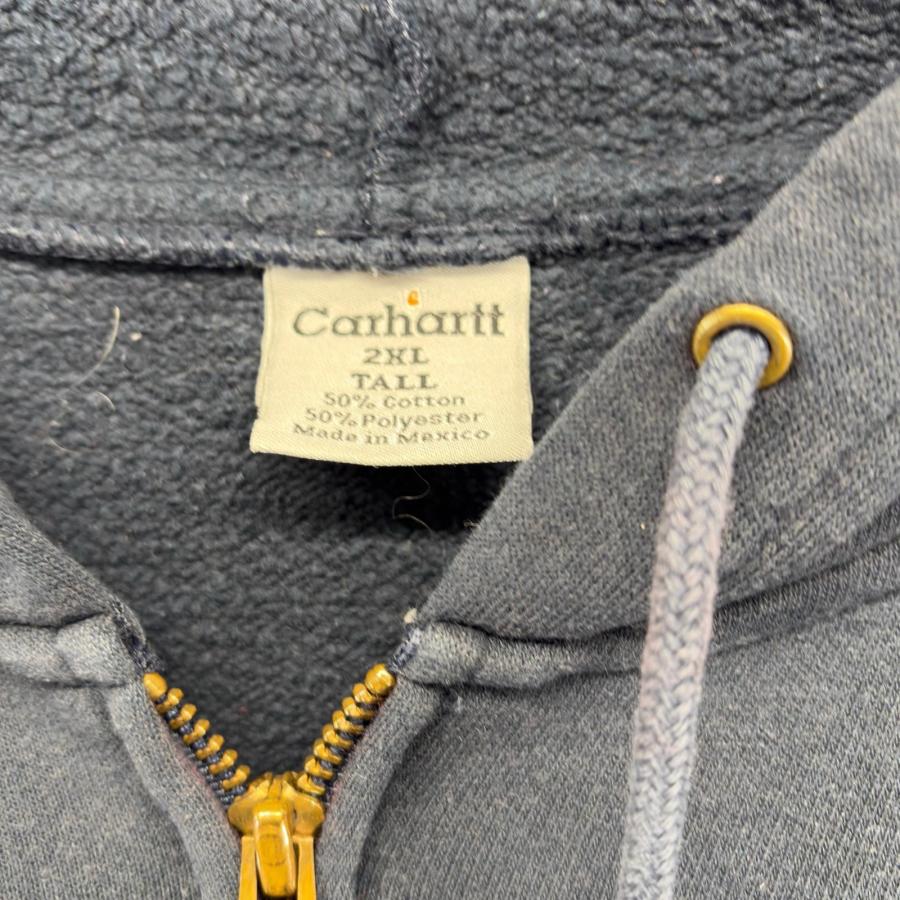 Carhartt（カーハート） 古着 パーカー 大きいサイズ フルジップ 裏