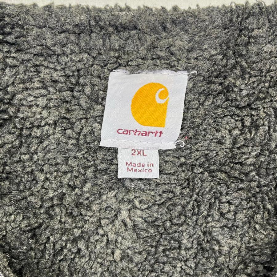 Carhartt（カーハート） 古着 ベスト ダック 裏ボア フルジップ ワーク