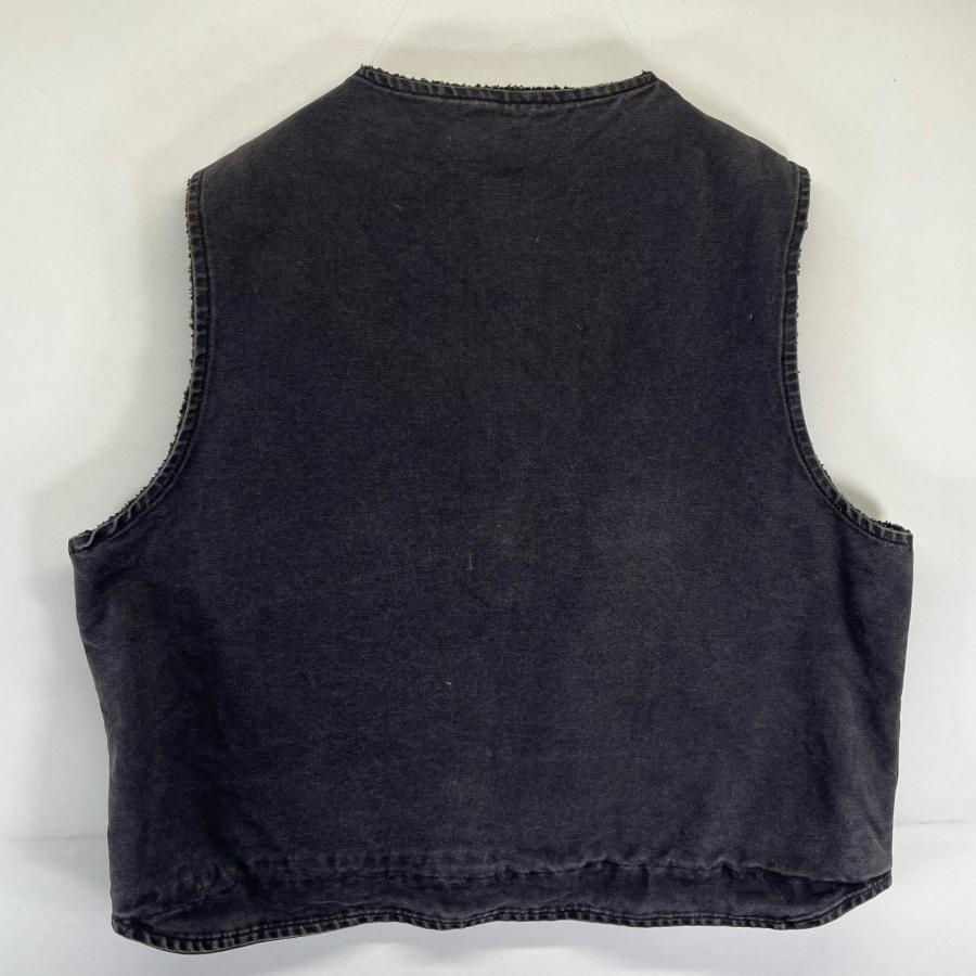 Carhartt（カーハート） 古着 ベスト ダック 裏ボア フルジップ ワーク