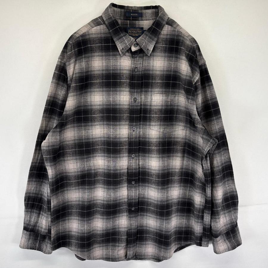古着 ペンドルトン PENDLETON 長袖シャツ ボタンダウン ネルシャツ