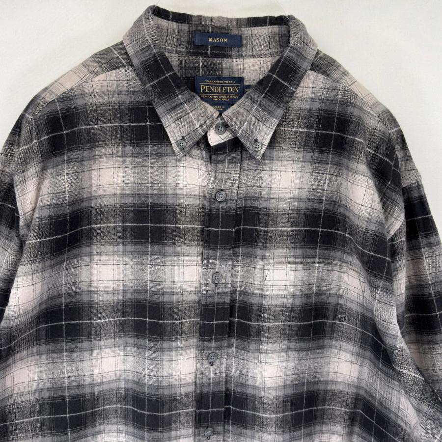 古着 ペンドルトン PENDLETON 長袖シャツ ボタンダウン ネルシャツ