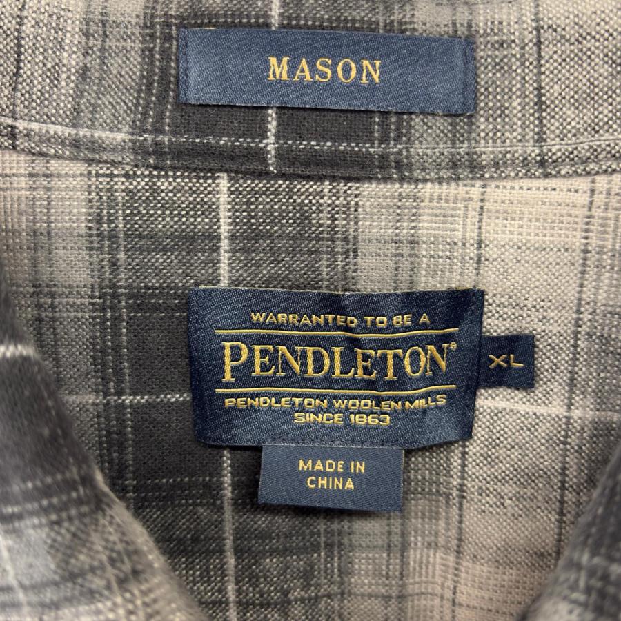 古着 ペンドルトン PENDLETON 長袖シャツ ボタンダウン ネルシャツ