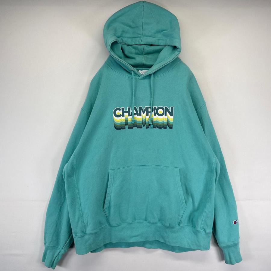 Champion（チャンピオン） 古着 パーカー リバースウィーブ ロゴ