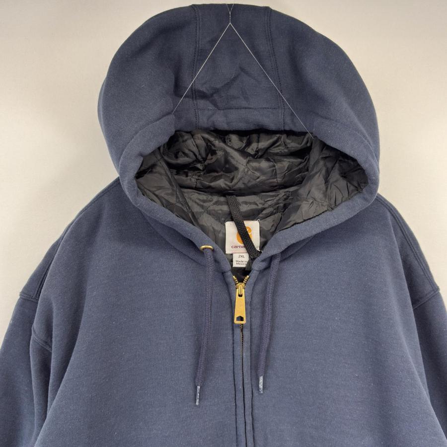 Carhartt（カーハート） 古着 パーカー フルジップ 裏地付き 中綿 ワン
