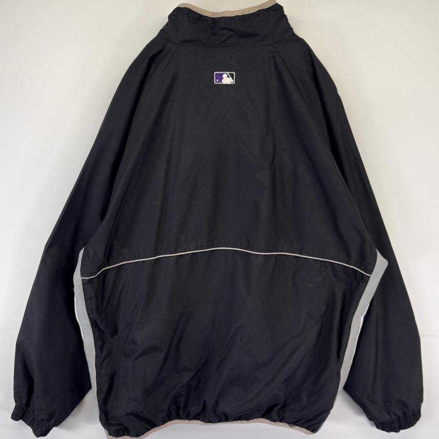 【古着】マジェスティック ナイロンプルオーバー ハーフジップ インディアンス 古着 90's/90年代 マジェスティック MAJESTIC ナイロンジャケット
