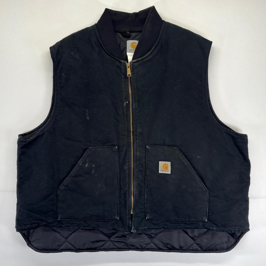 Carhartt（カーハート） 古着 ベスト 大きいサイズ ダック地 中綿