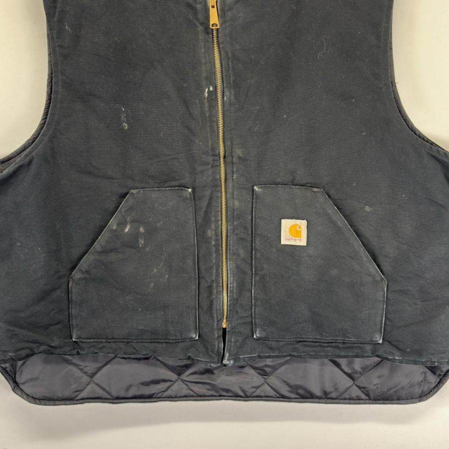 【汚れ有】Carhartt ベスト　ヴィンテージ 00's “Carhartt” Duck Vest SIZE XL 00年代 カーハート ダックベスト