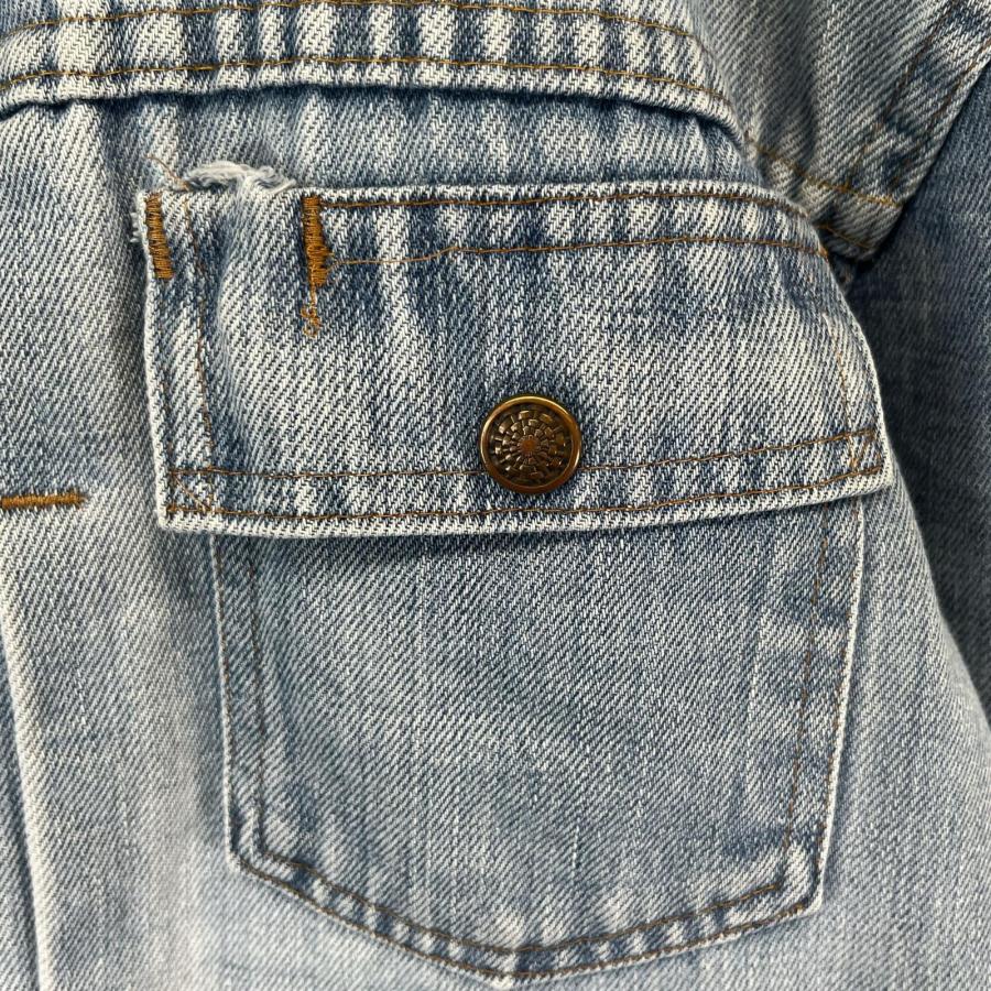 古着 70's/70年代 ヴィンテージ  JC.Penney デニムジャケット ジージャン 胸ポケット  ブルー メンズ 古着 70's/70年代 ヴィンテージ JC.Penney デニムジャケット