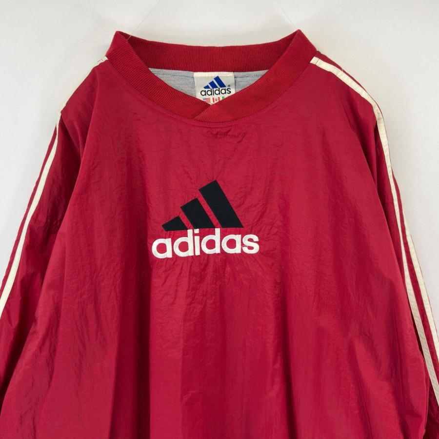 adidas（アディダス） 古着 ナイロンジャケット ナイロンプルオーバー