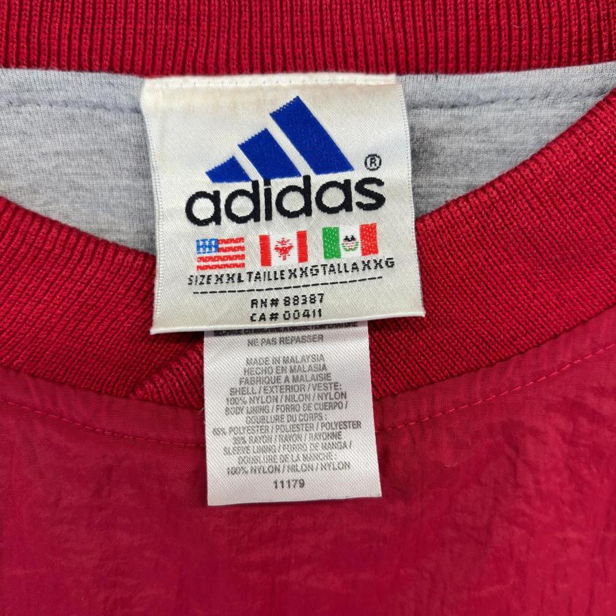 adidas（アディダス） 古着 ナイロンジャケット ナイロンプルオーバー