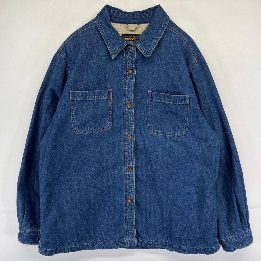 WOOLRICH（ウールリッチ） 古着 デニム シャツジャケット アウトドア 