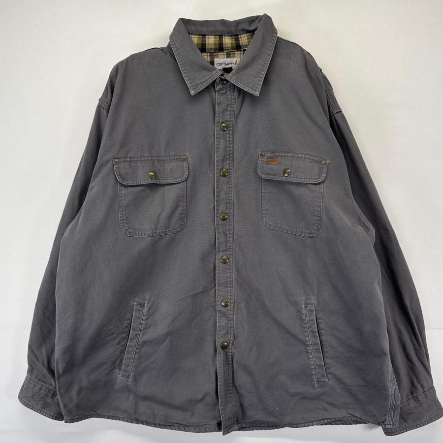 Carhartt（カーハート） 古着 ダック ジャケット ワーク シャツ 