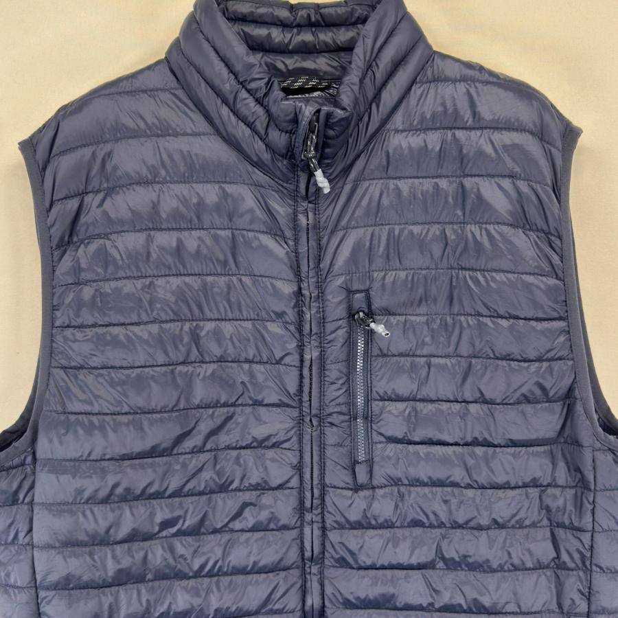 GAP（ギャップ） 古着 ベスト フルジップ 中綿 キルティング プリマ 