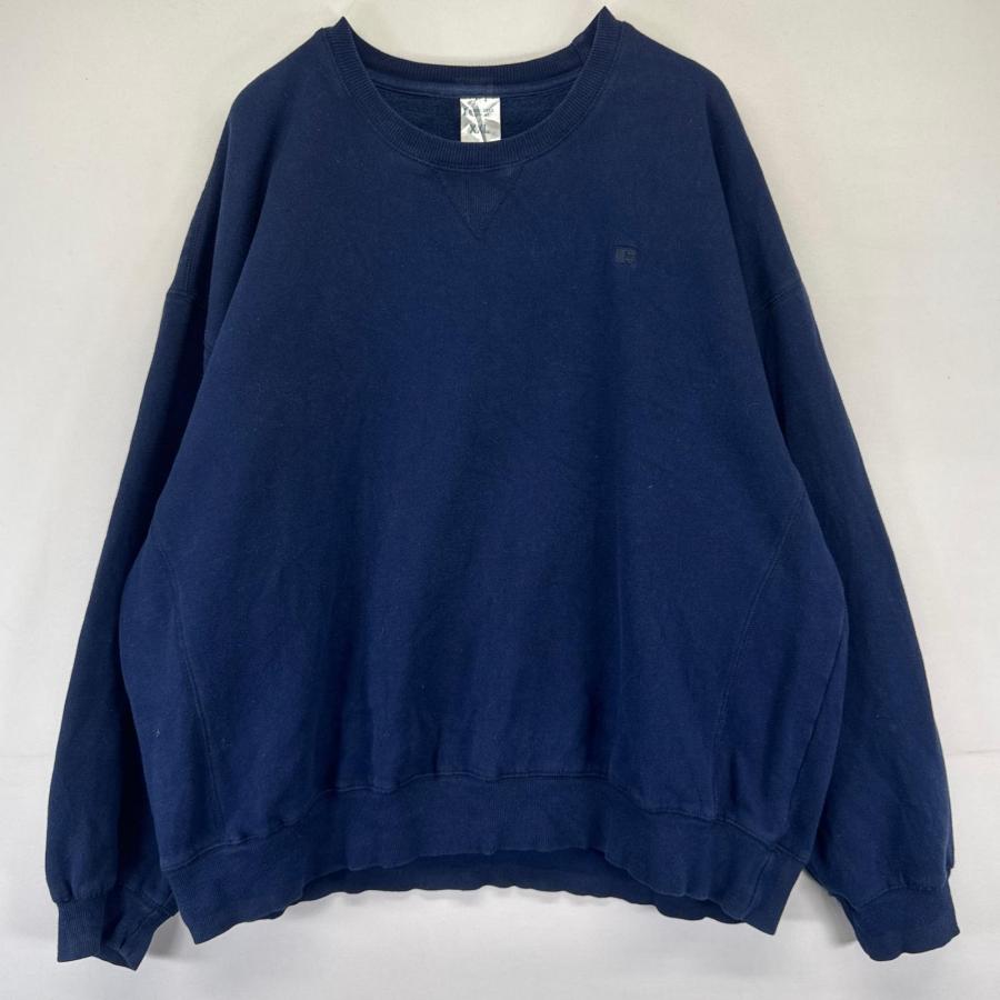 古着 ラッセル Russell スウェット クルーネック Vガゼット トレーナー 