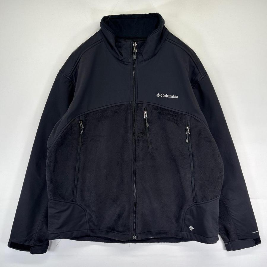 Columbia（コロンビア） 古着 ジャケット ワンポイントロゴ フルジップ 