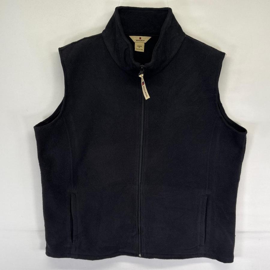 WOOLRICH（ウールリッチ） 古着 フリース ベスト フルジップ スタンド 