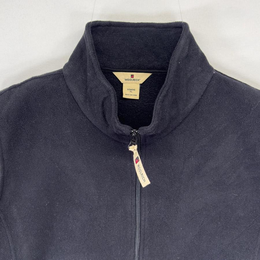 WOOLRICH（ウールリッチ） 古着 フリース ベスト フルジップ スタンド 