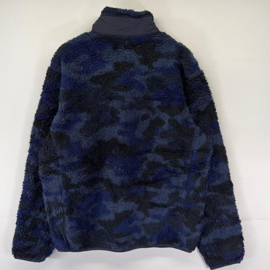 【希少美品】ユニクロ ドジャース　フリース　ジャケット　 メンズ　XL　深青 ユニクロ（UNIQLO） 古着 フリース ジャケット ボアフリース ナイロン