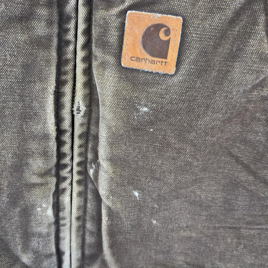 Carhartt（カーハート） 古着 ダック ベスト ボアライナー 大きい
