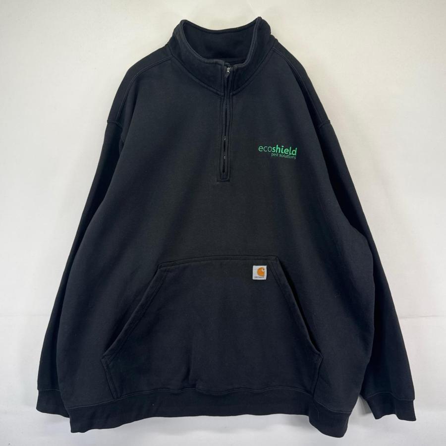 Carhartt（カーハート） 古着 スウェット ハーフジップ プルオーバー 