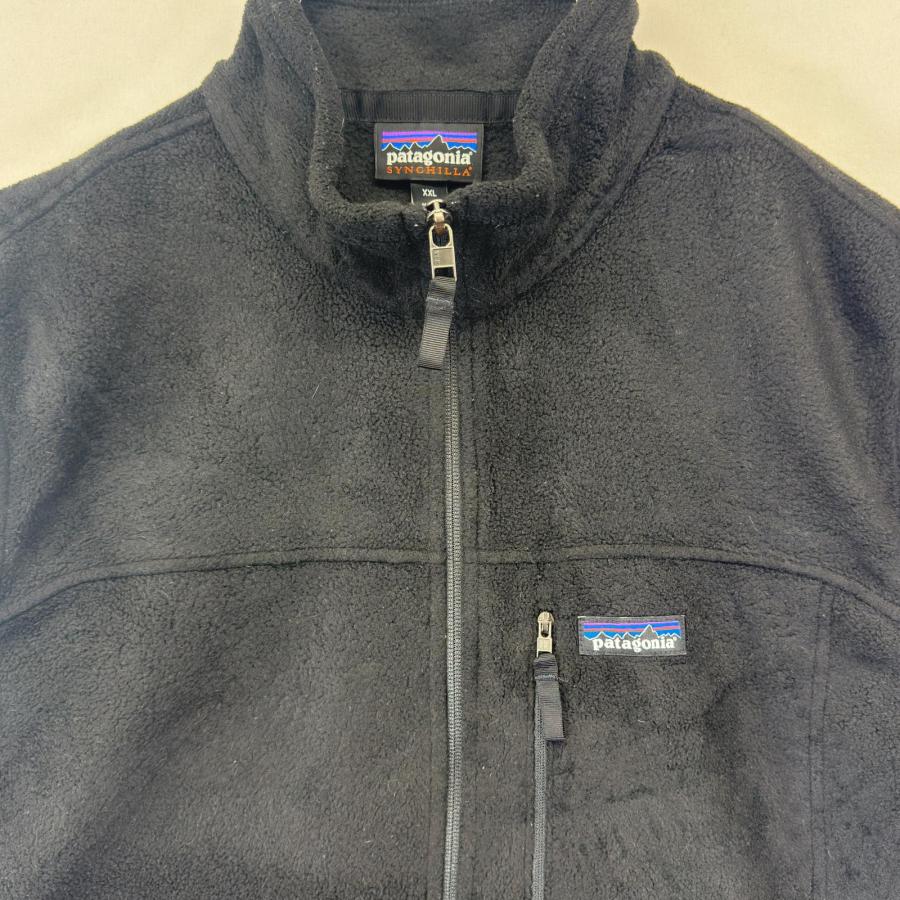 patagonia（パタゴニア） 古着 フリース ベスト フルジップ シンチラ