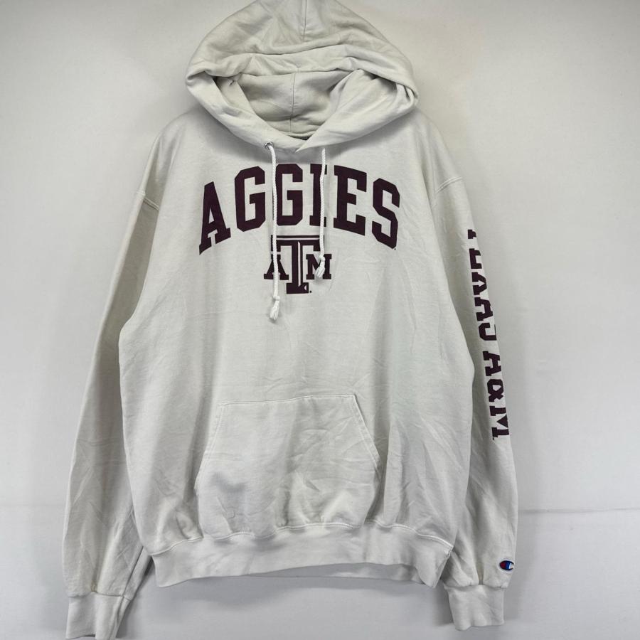 Champion（チャンピオン） 古着 パーカー カレッジロゴプリント 