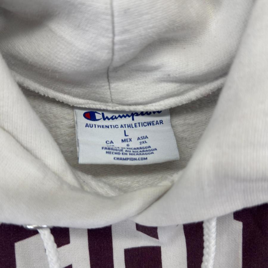 Champion（チャンピオン） 古着 パーカー カレッジロゴプリント 