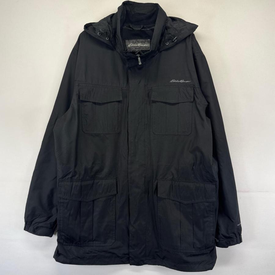 古着 エディー・バウアー Eddie Bauer ジャケット フルジップ ナイロン 