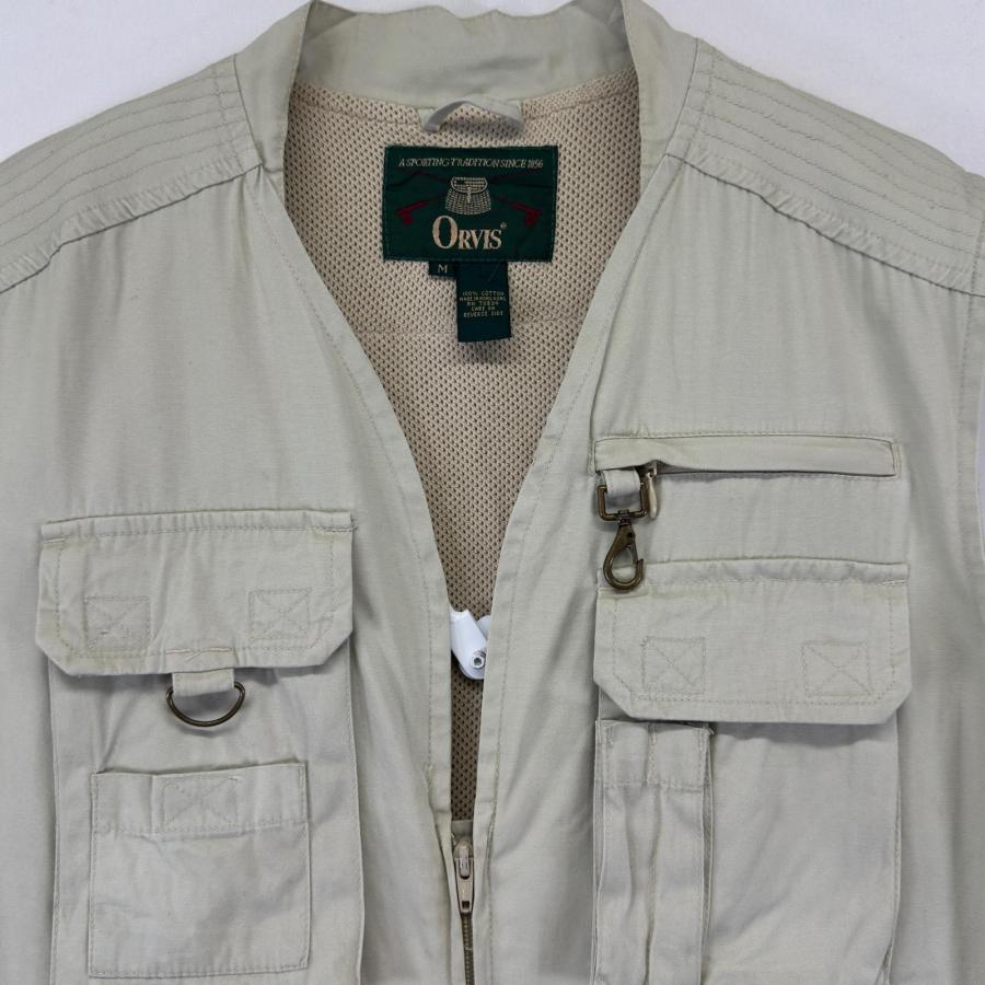 古着 オービス ORVIS ベスト ハンティングベスト ジッパーフライ