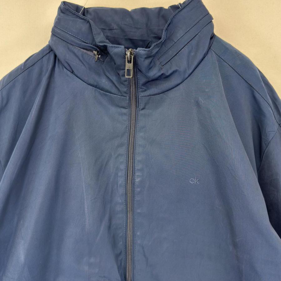 古着 カルバンクライン Calvin Klein ジャケット フルジップ ナイロン 