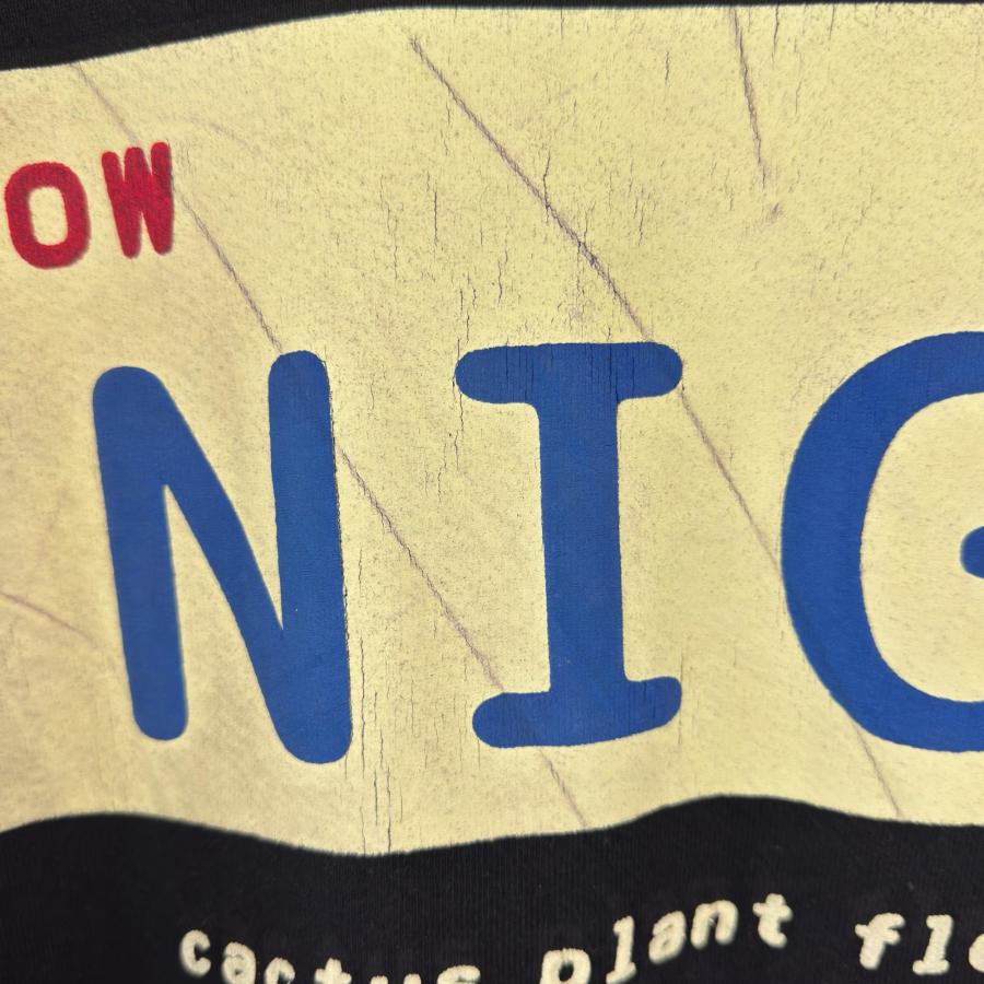 古着 アイノウニゴー I KNOW NIGO USA製 パーカー ヘビースウェット NIGOロゴプリント 厚手 L  ブラック系 メンズ 古着 アイノウニゴー I KNOW NIGO USA製 パーカー ヘビースウェット