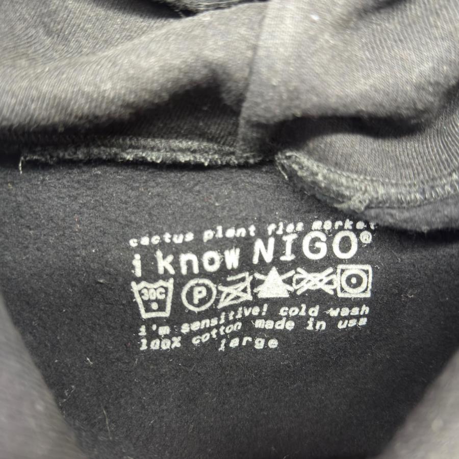 古着 アイノウニゴー I KNOW NIGO USA製 パーカー ヘビースウェット