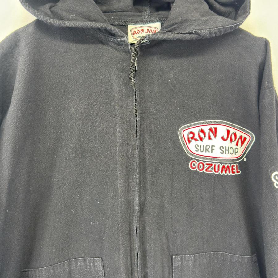 古着 ロンジョン RON JON パーカー フルジップ バックプリント サーフ