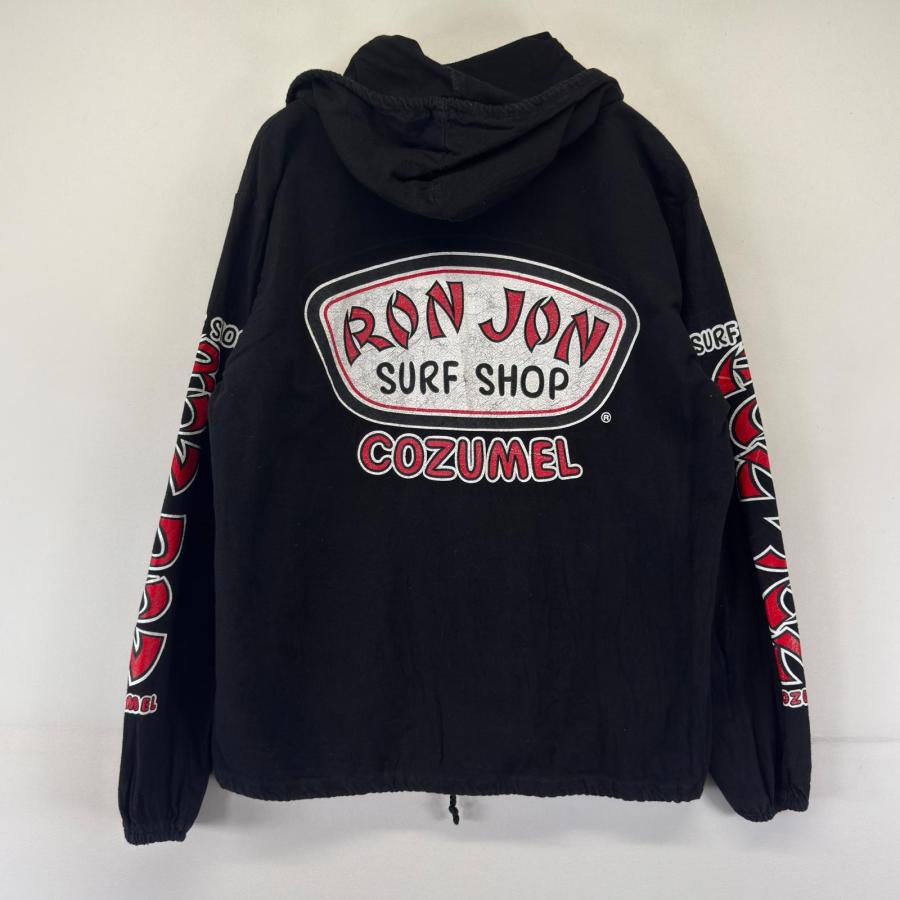 80s USA製　Ron Jon 初期　ジップパーカー 古着 ロンジョン RON JON パーカー フルジップ バックプリント サーフ