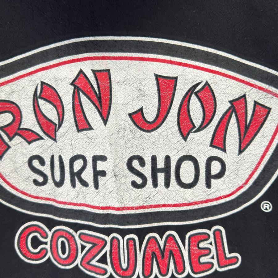 古着 ロンジョン RON JON パーカー フルジップ バックプリント サーフ