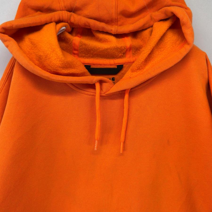 Carhartt（カーハート） 古着 パーカー プルオーバー 袖ロゴ プリント 