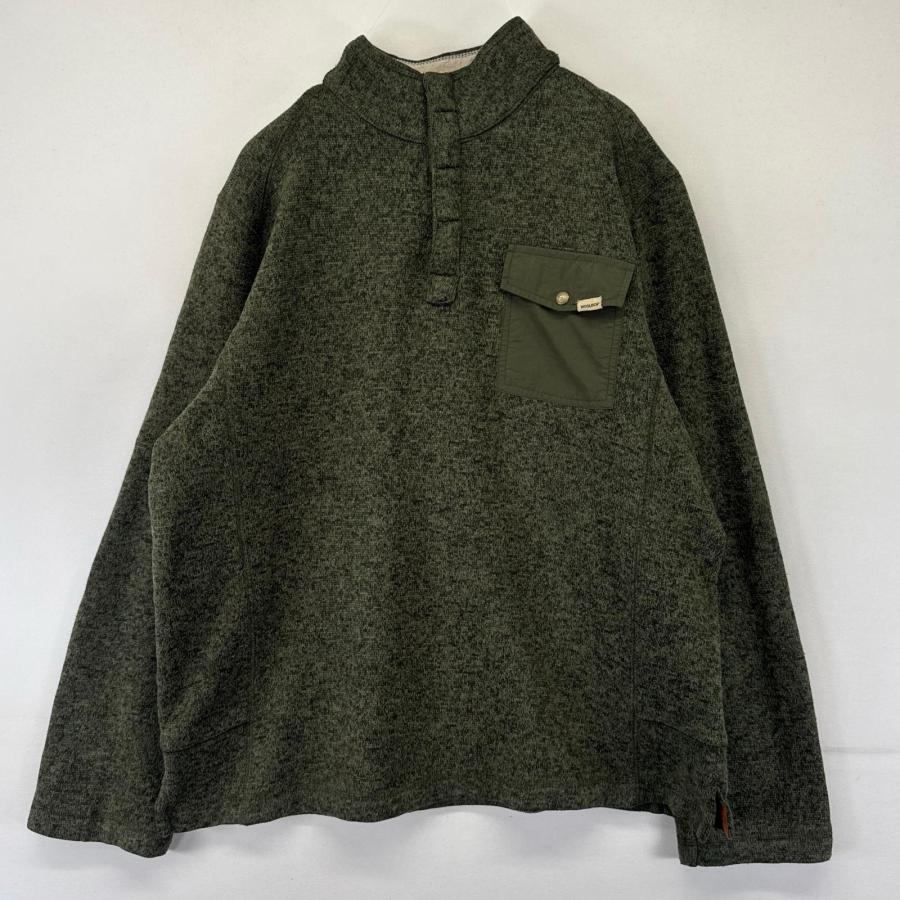 WOOLRICH（ウールリッチ） 古着 フリース ニット ハーフボタン プル