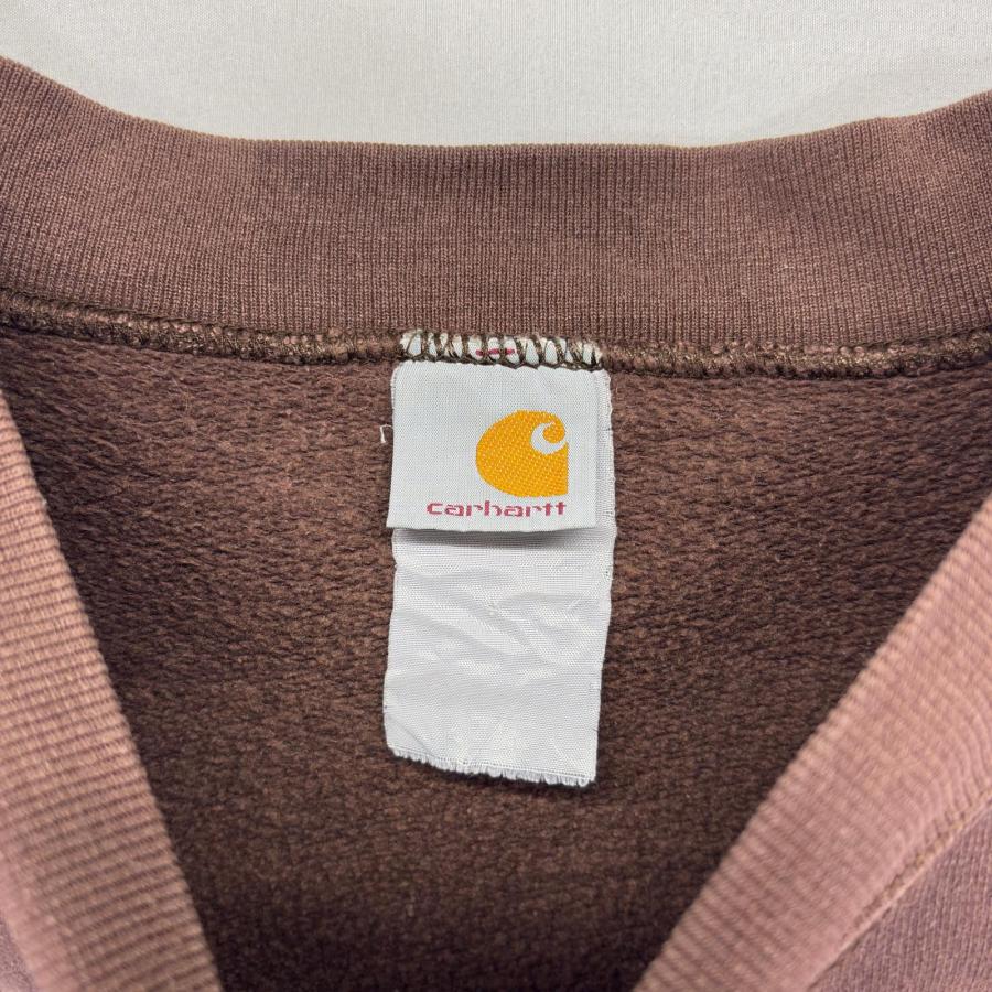 Carhartt（カーハート） 古着 スウェット ロゴ刺繍 ワンポイント V 