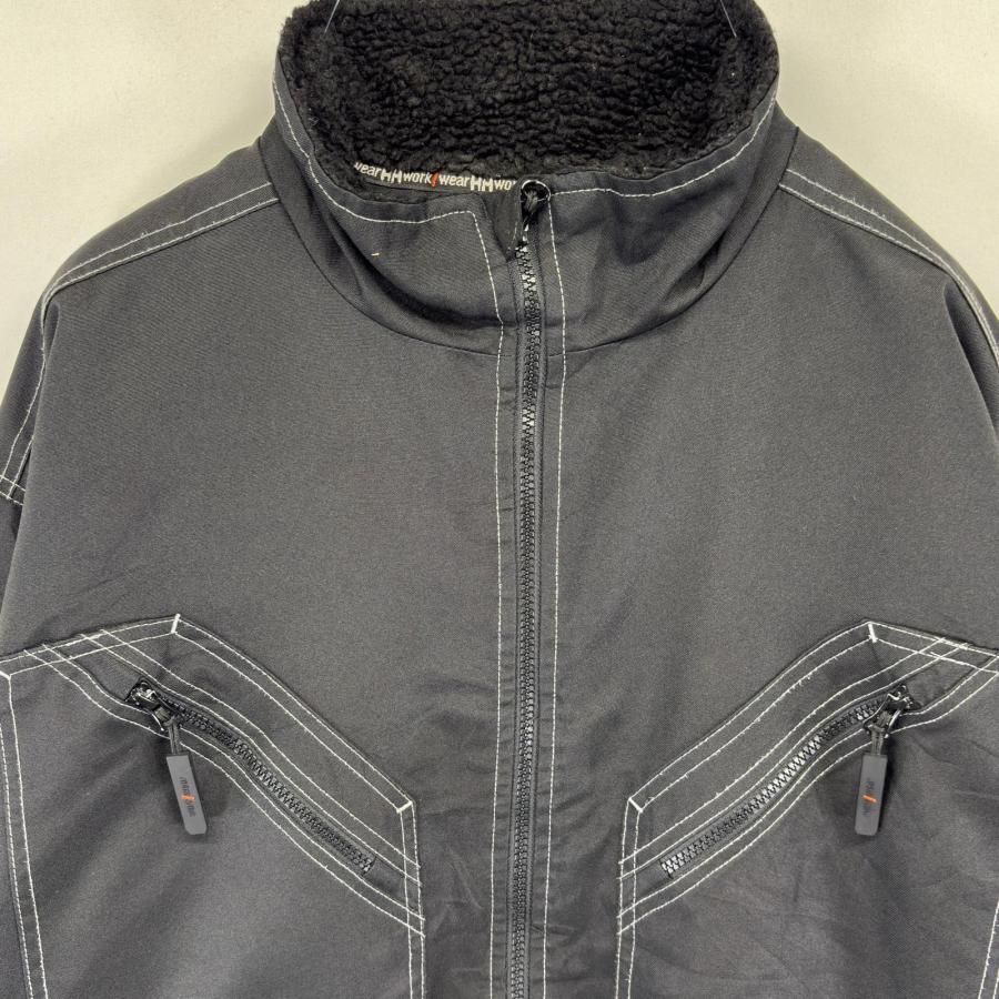 古着 ヘリーハンセン HELLY HANSEN ジャケット フルジップ 裏地ボア 