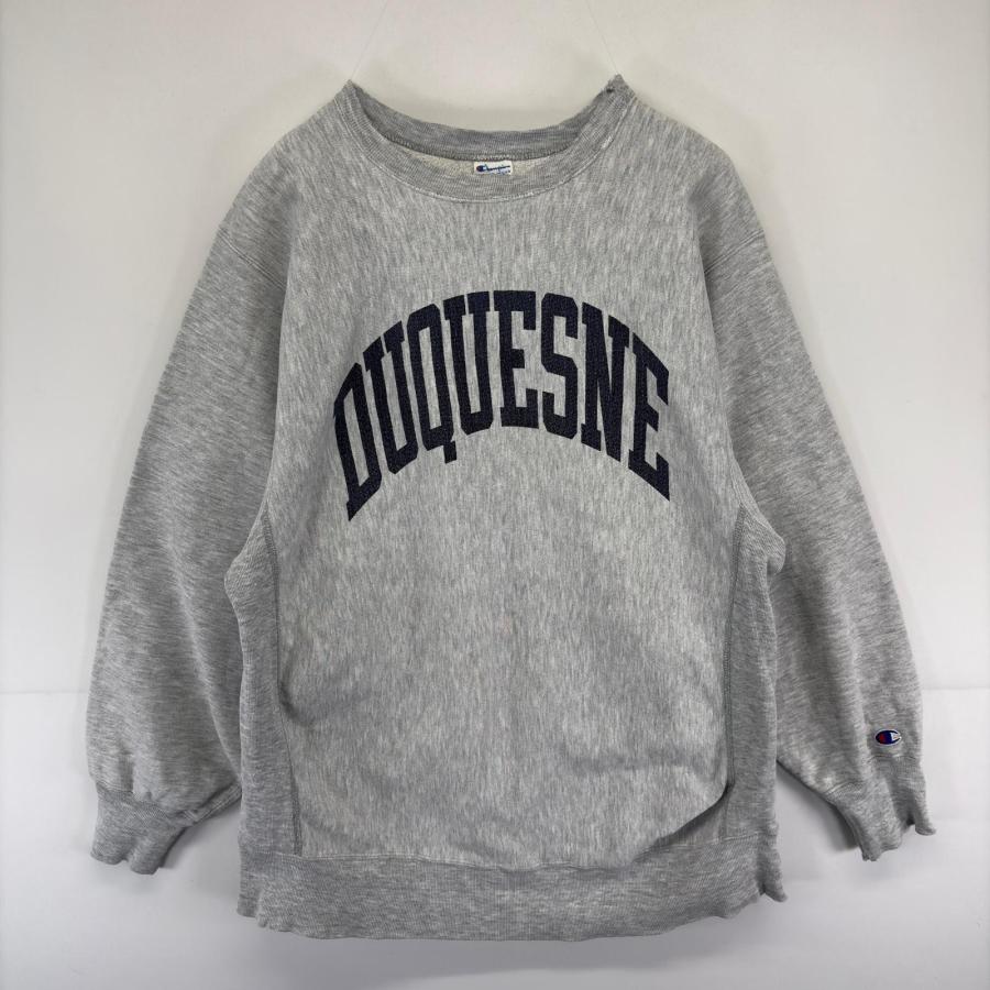 古着 80's/80年代 ヴィンテージ チャンピオン Champion USA製 スウェット プルオーバー リバースウィーブ 2XL  グレー系 メンズ Champion（チャンピオン） 古着 80's/80年代 ヴィンテージ Champion