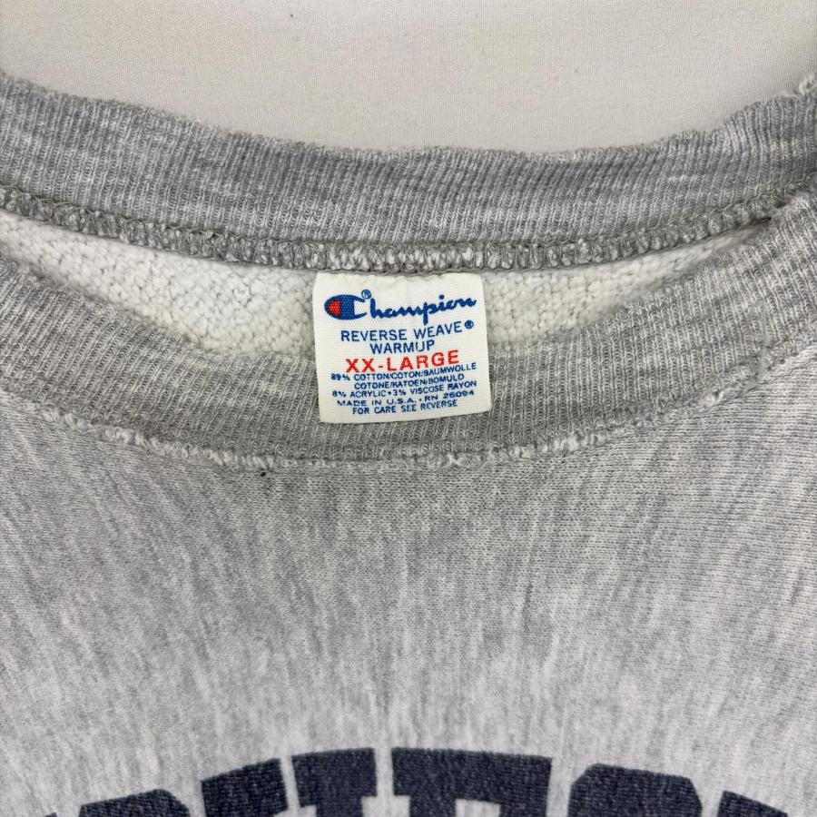 古着 80's/80年代 ヴィンテージ チャンピオン Champion USA製 スウェット プルオーバー リバースウィーブ 2XL  グレー系 メンズ Champion（チャンピオン） 古着 80's/80年代 ヴィンテージ Champion