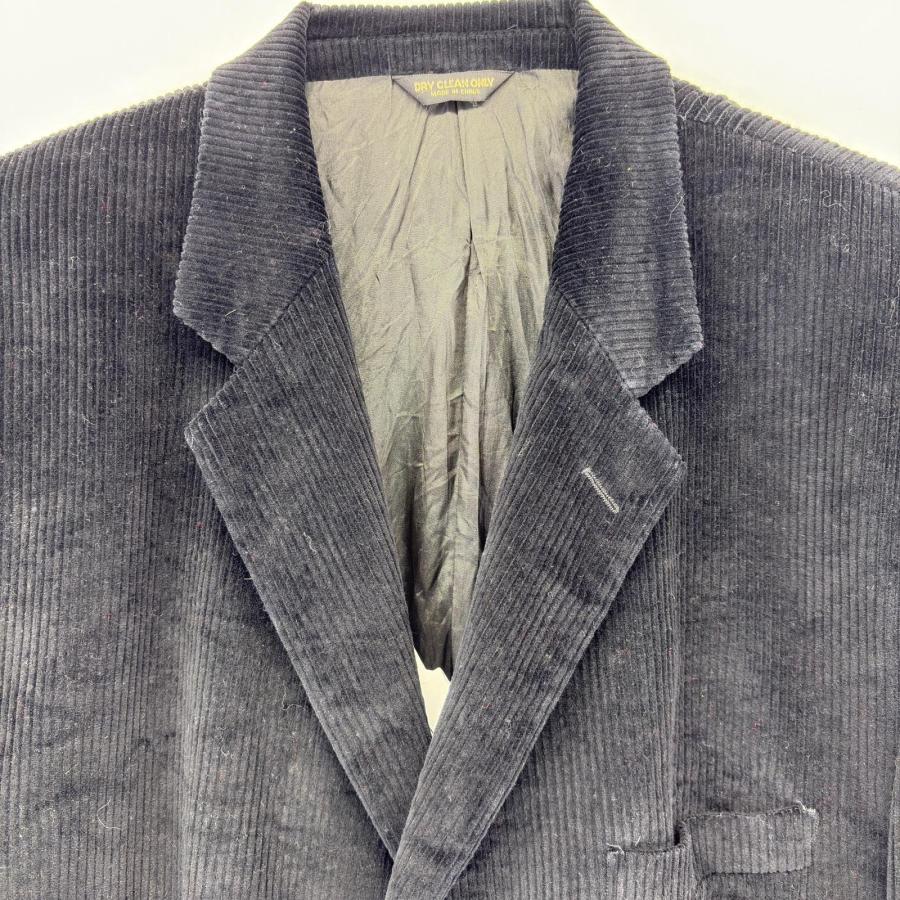 美品 CHAPS チャップス チェック ウール コーデュロイ ジャケット コート 古着 チャップスラルフローレン CHAPS RALPHLAUREN コーデュロイ