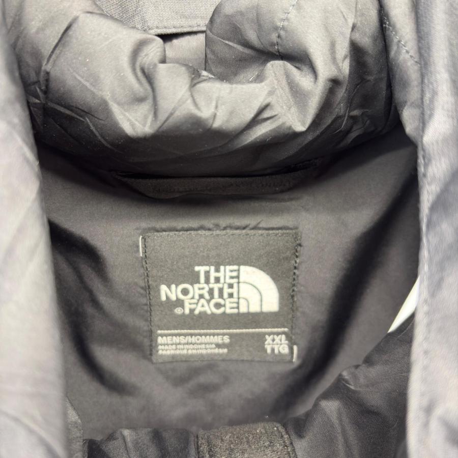 古着 ザ・ノースフェイス THE NORTH FACE ナイロンジャケット 中綿 大きいサイズ マウンテン パーカー フルジップ 2XL  ブラック メンズ THE NORTH FACE（ザ ノースフェイス） 古着 ナイロンジャケット 中綿
