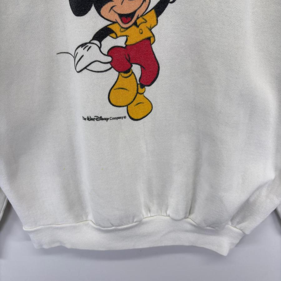 古着 80's/80年代 ヴィンテージ チャンピオン Champion スウェット ラグラン トレーナー ミッキーマウス 2XL  ホワイト系 メンズ Champion（チャンピオン） 古着 80's/80年代 ヴィンテージ スウェット